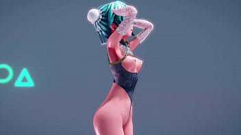 Miku Tiongkok Yang Menggoda Dan Panas Dalam Aksi Mmd Dewasa