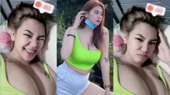 Celana Dalam Tiktok Di Belahan Gunung Gede @coszip
