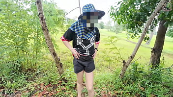 สาวไทยใจกล้าโชว์หีริมทาง เสียงครวญครางฟังแล้วน้ำแตก