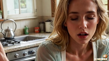 Ibu Tiri Dihardik Anak Tirinya Di Dapur – Pantat Besar Dan Payudara Hot Saat Ayah Keluar Rumah