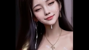 Gadis Hanfu Putih Terpaksa Tersenyum Malu Setelah Tubuhnya Dipenuhi Cairan Panas