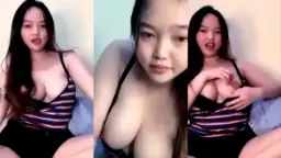 Gadis Chindo Seksi Dengan Payudara Besar Dan Liar